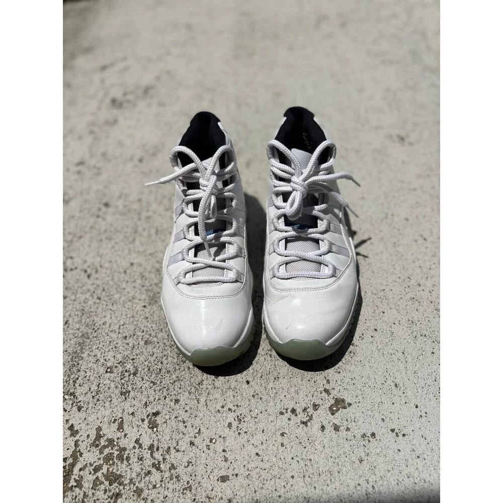 Air Jordan 11 Retro WhiteAir Jordan 11 Retro White Columbia Blue Men's Size 9